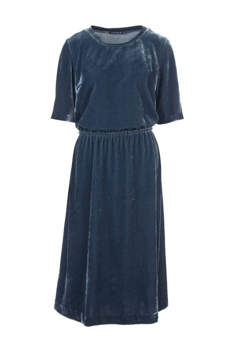 DRESS SHSL WAIST ELASTIC BLUE 1