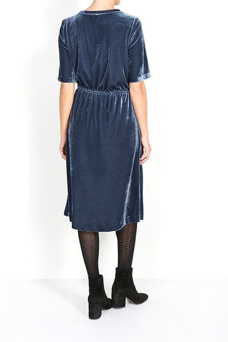 DRESS SHSL WAIST ELASTIC BLUE 3