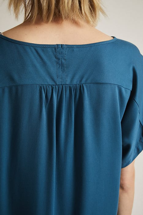 SATIN SHIRT PETROL 4