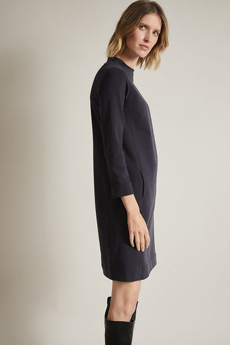 KLEID GOTS NIGHT BLUE MELANGE 3