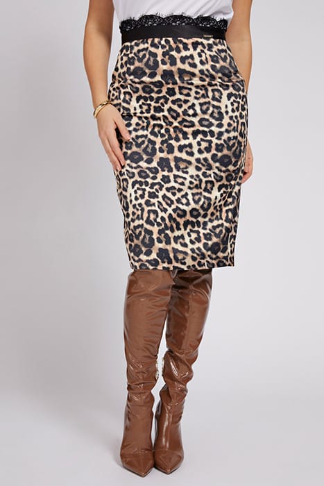 MARCIANO BY GUESS GLAM LEOPARD SKIRT GLAM LEOPARD GLAM LEOPA 1