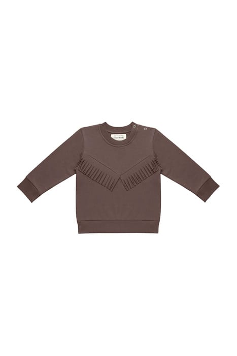 BOHO SWEATER BROWN 1