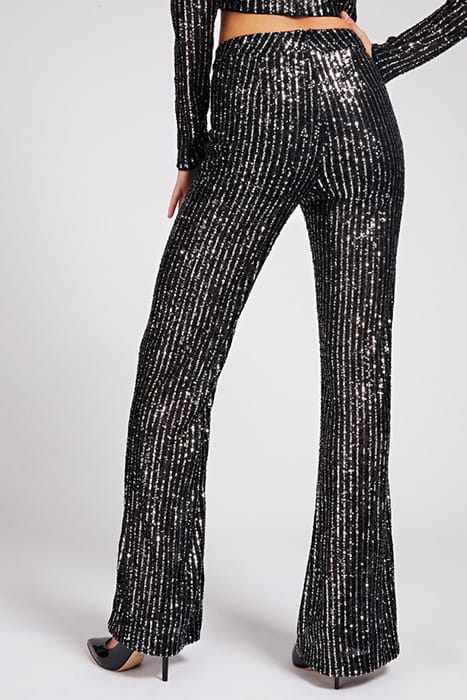 STAR SEQUIN FLARE PA JET BLACK MULTI JET BLACK MULTI 6