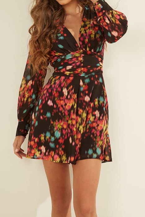 LS EMILIANA ROMPER BLURRED FLORAL PRINT BLURRED FLORAL PRINT 2