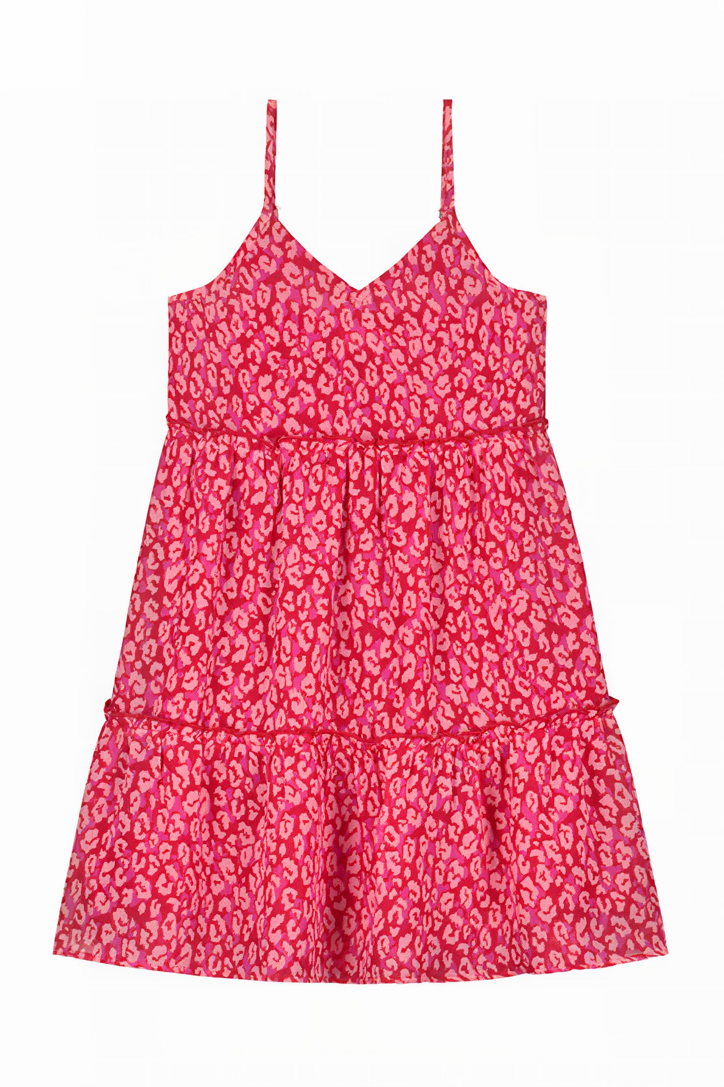 JAKARTA SPAGHETTI DRESS CHILI RED 1