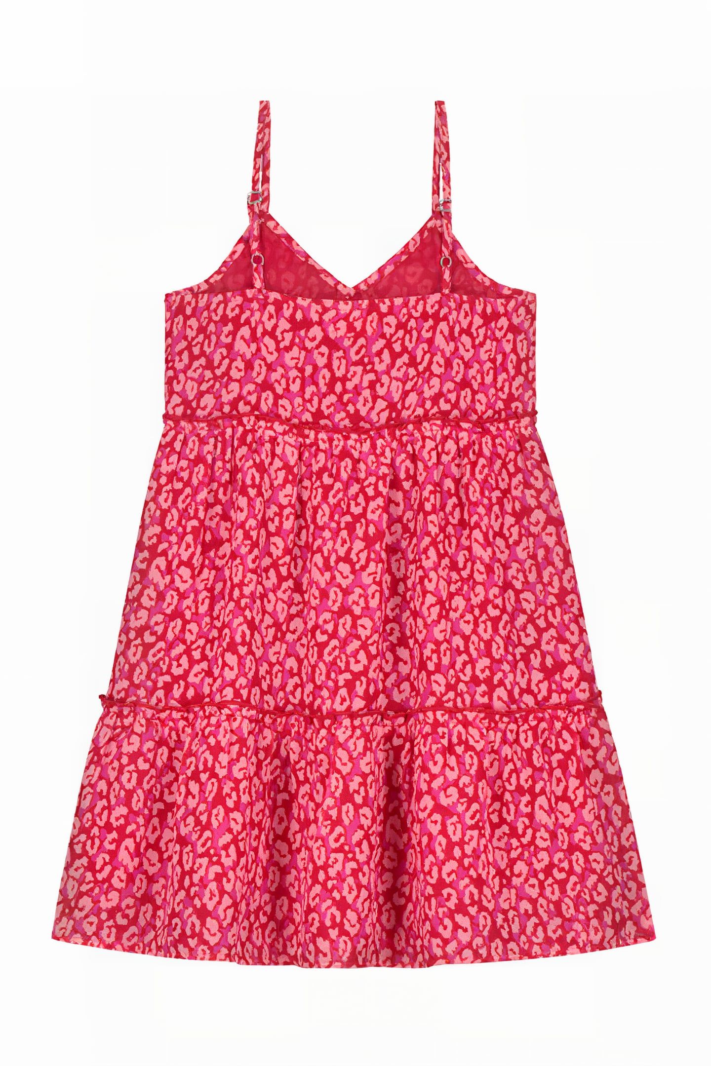 JAKARTA SPAGHETTI DRESS CHILI RED 2