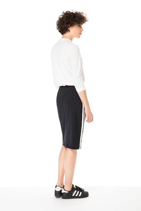 EASY SKIRT BLACK/WHITE STRIPE 3