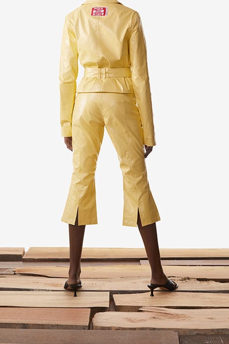 YELLOW OSTRICH KALAT BLAZER 2