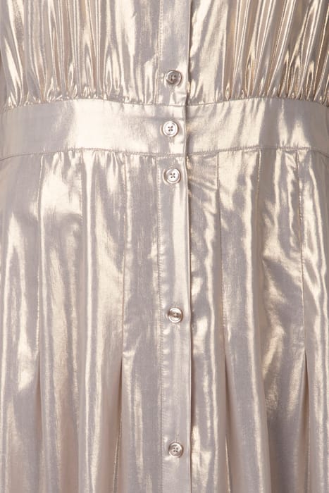 GRULLO ABITO GEORGETTE LAMINAT LIGHT SAND 3
