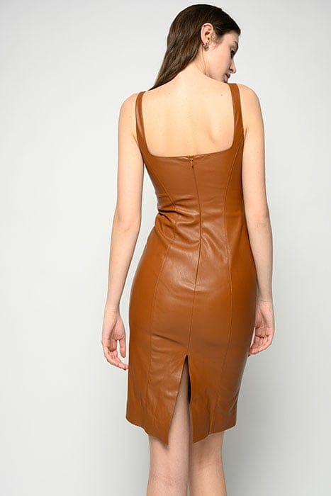 PUDICO ABITO SIMILPELLE BROWN 3