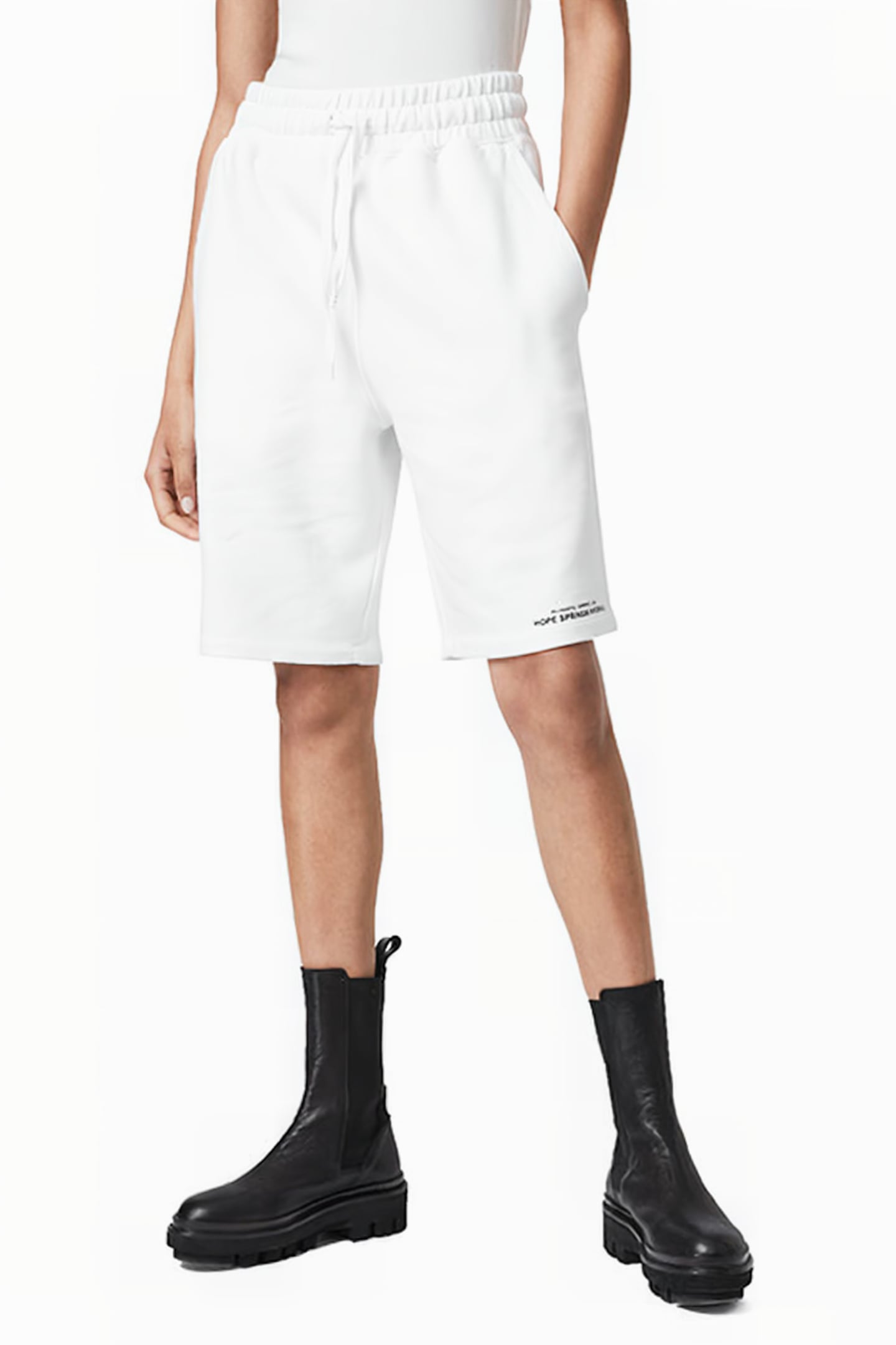 TALIE BF SHORT OPTIC WHITE 1