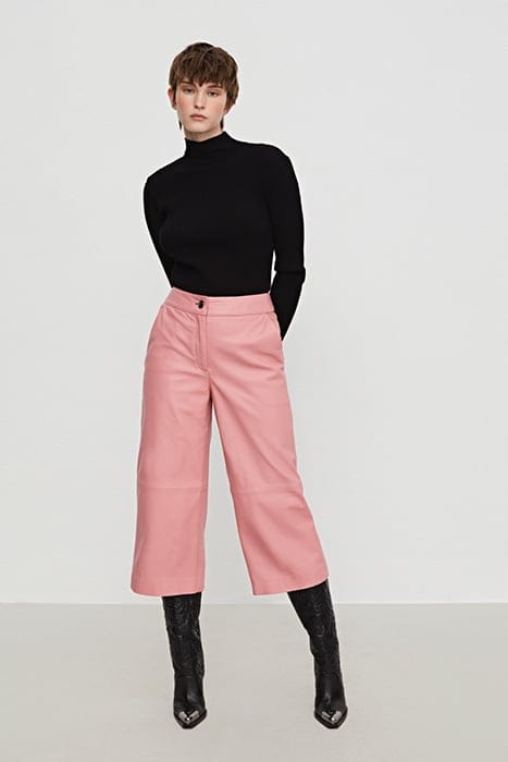 LEATHER CULOTTES BRANDIED APRICOT 1