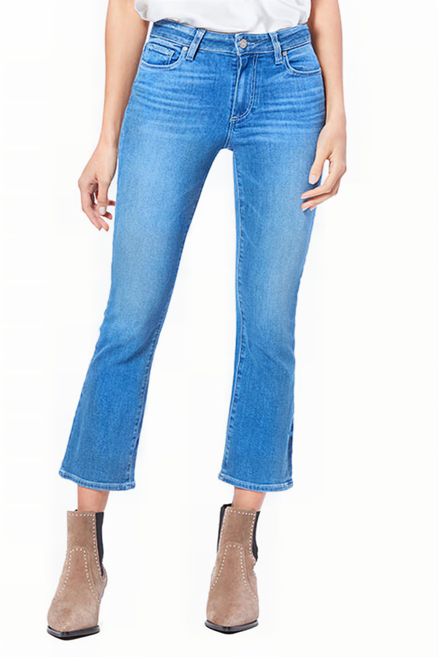 COLETTE CROP FLARE GLACIAL 1