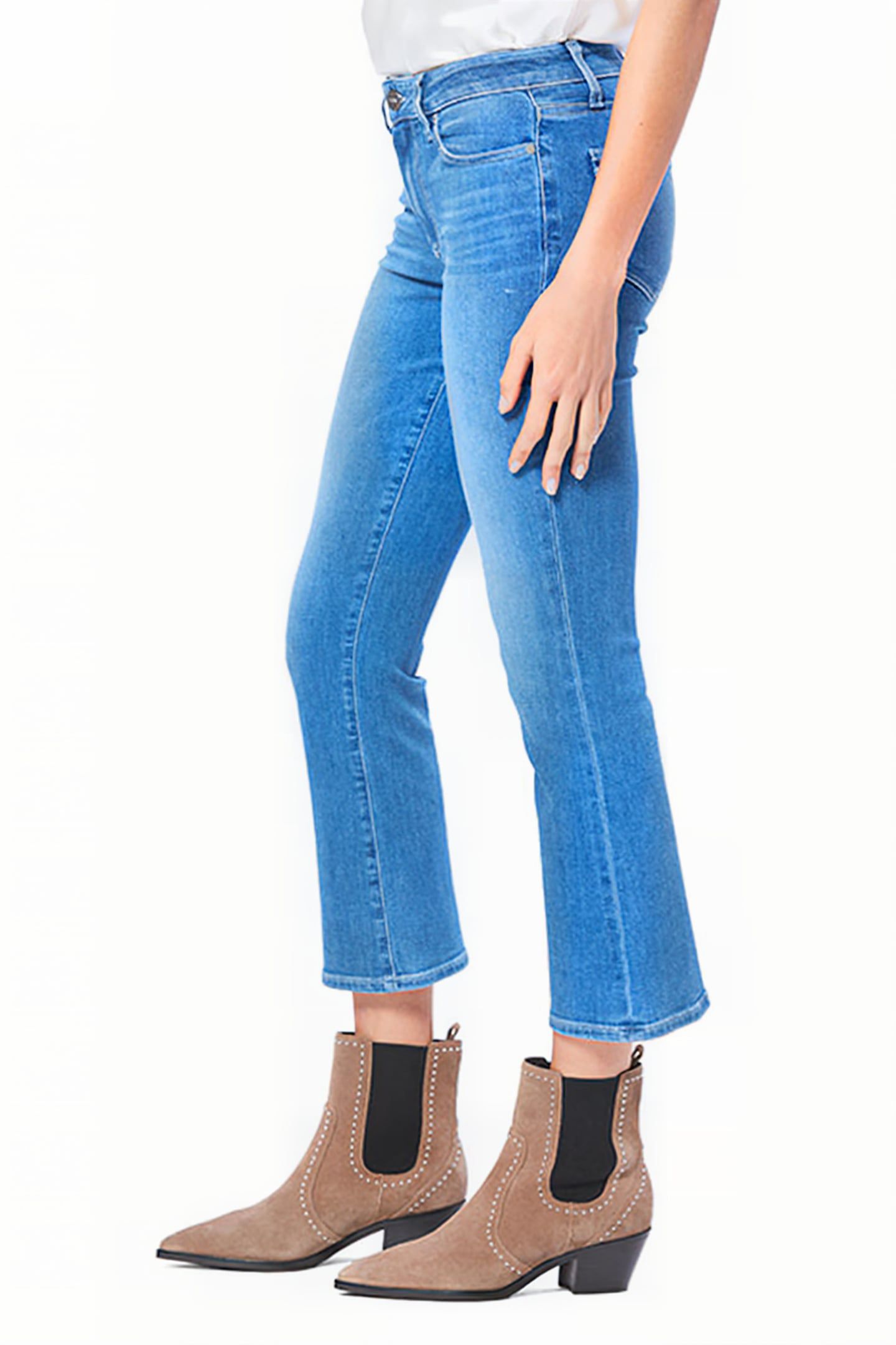 COLETTE CROP FLARE GLACIAL 3