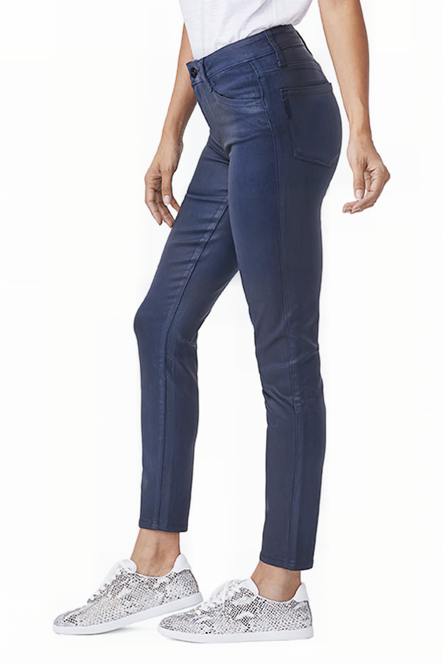 HOXTON ANKLE JOXXI POCKETS DEEP SAPPHIRE LUXE COATING 3