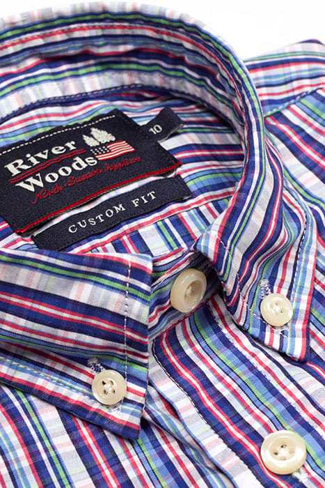 CUSTOM FIT BOSTON SHIRT MULTI 2