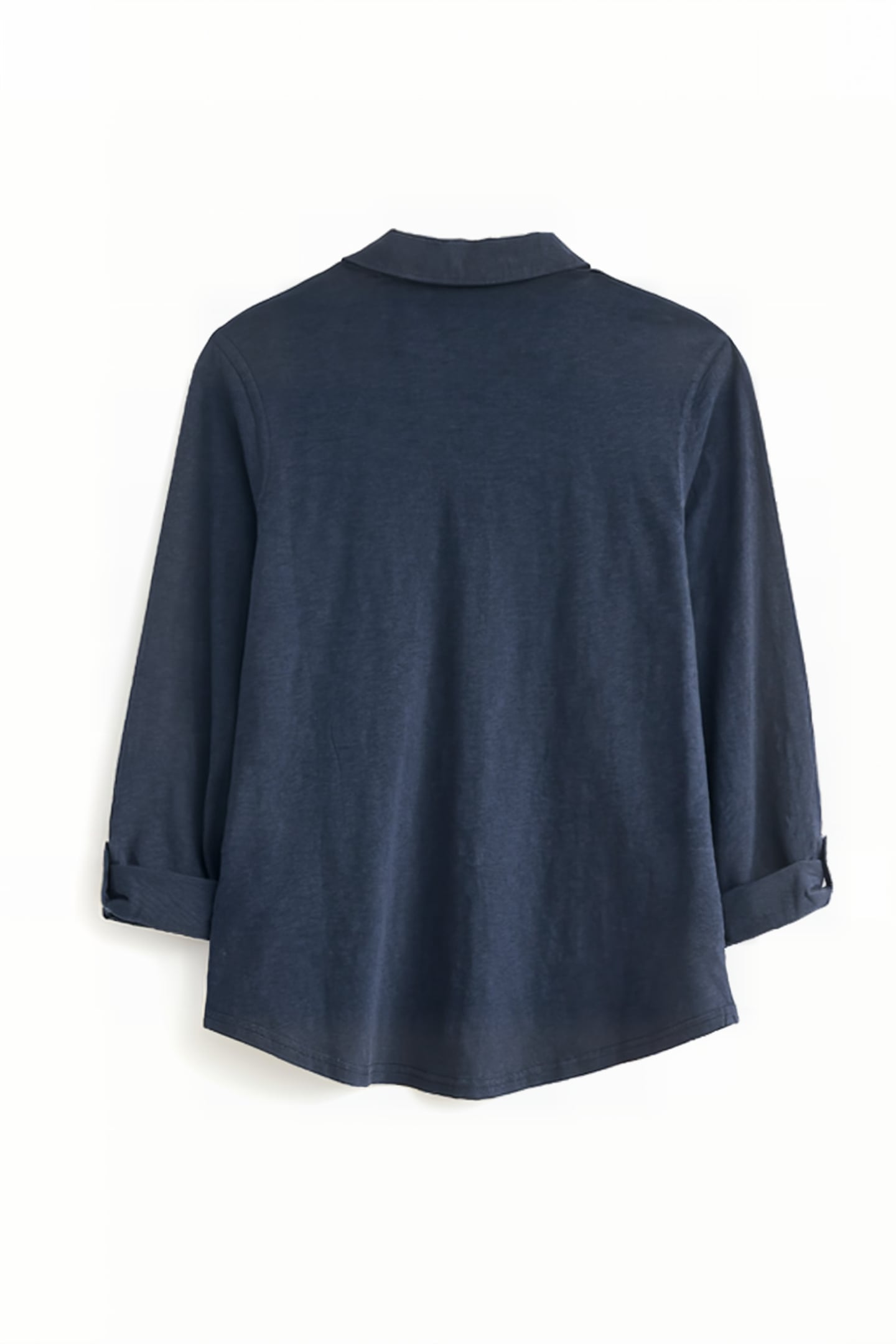 ANNIE PRINTED JERSEY SHIRT FRENCH NAVY 6