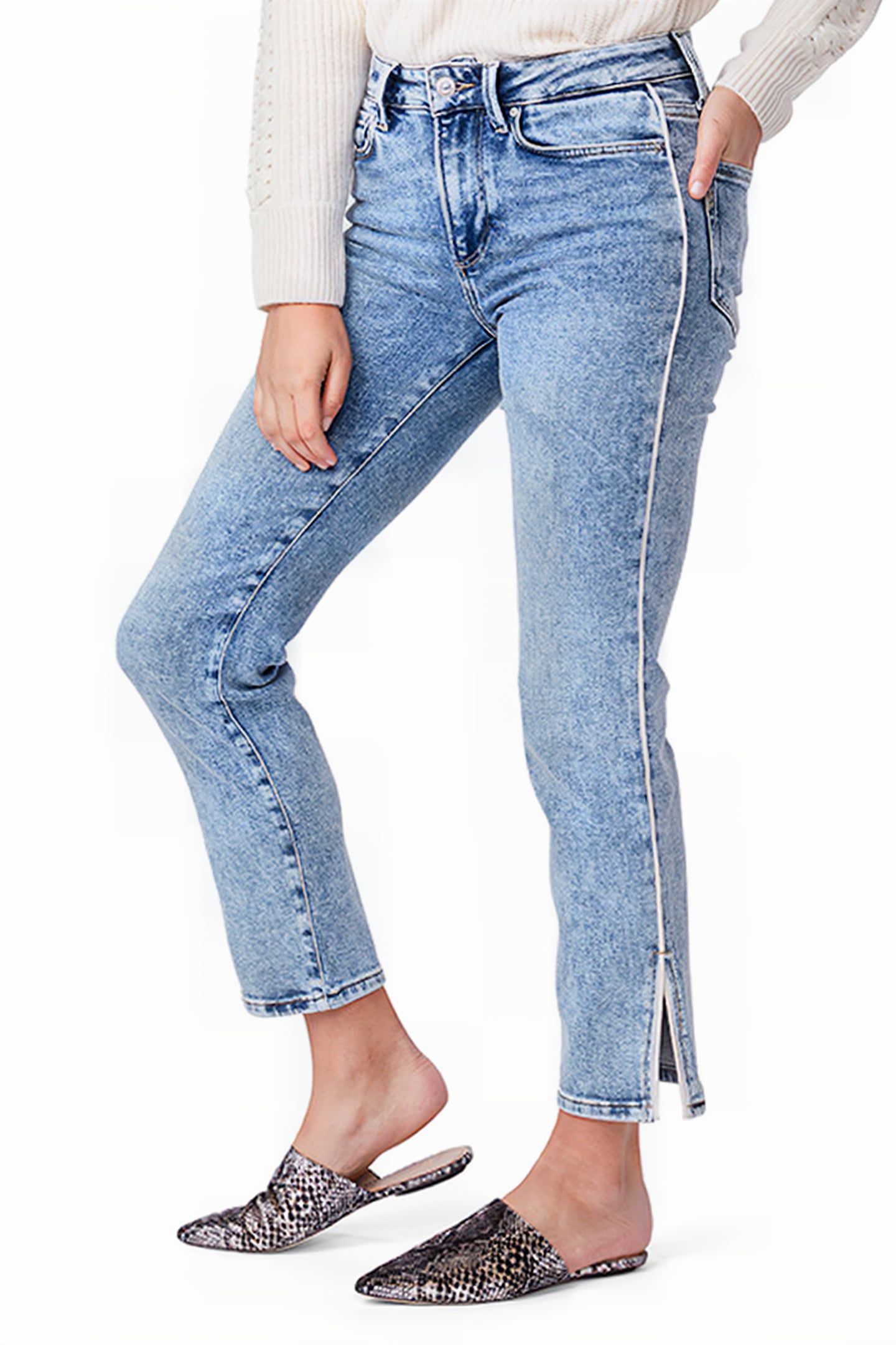 CINDY PIPING OUTSEAM SLIT RIZZO 3