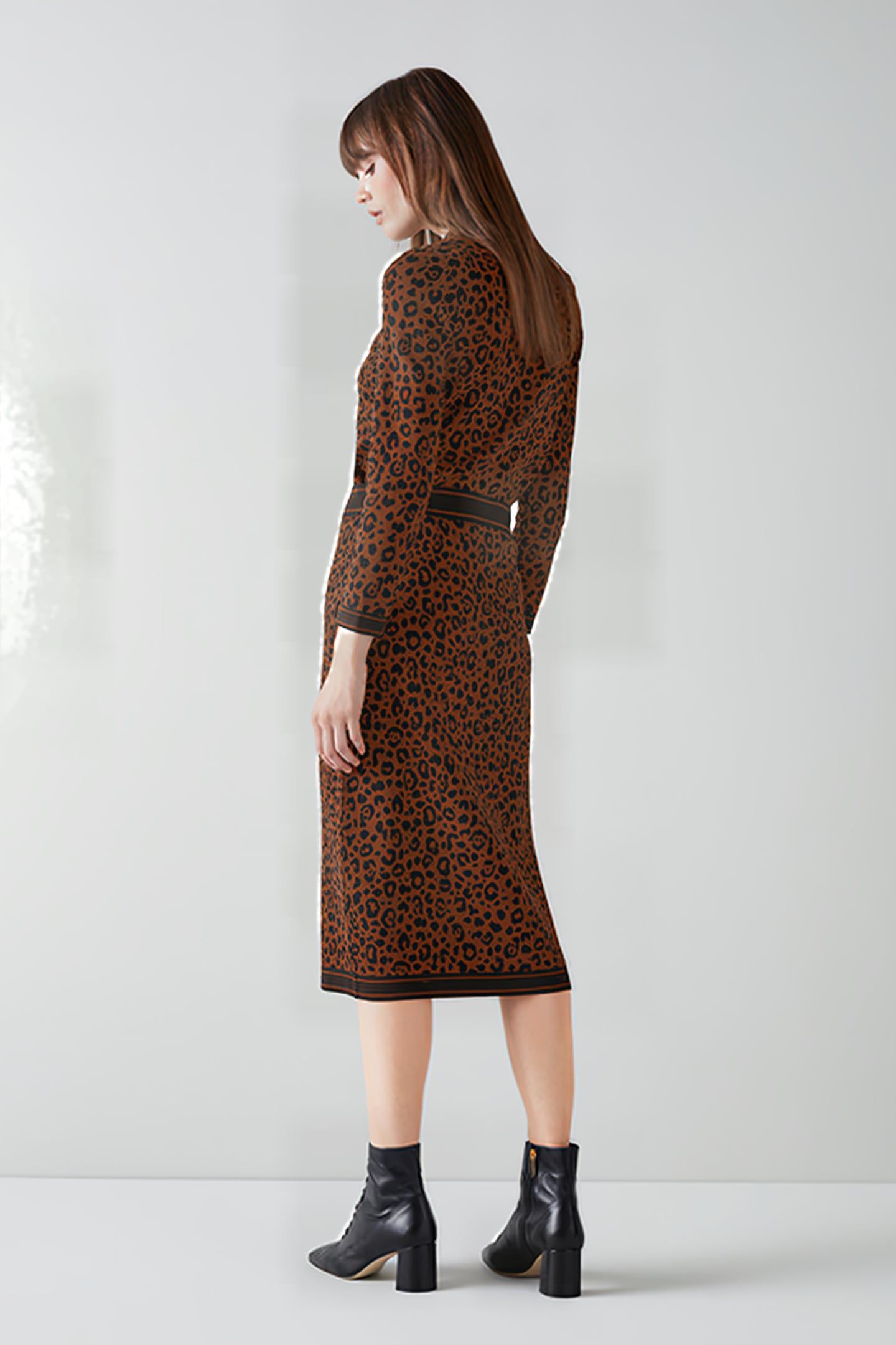 LEA MIDI SKIRT LEOPARD 2