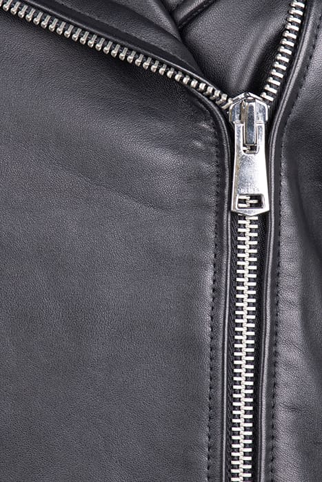 GEO LEATHER BIKER JACKET 3