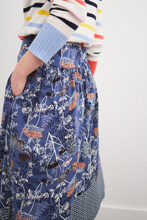 ETA SKIRT NAVY MULTI 4