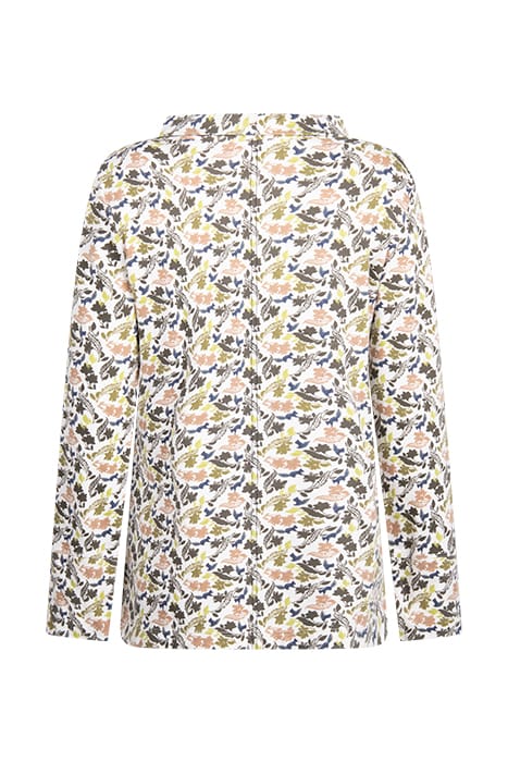 POPPY JERSEY TOP NATURAL PRINT 2