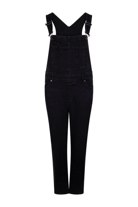 ISABELLE DUNGAREE WASHED BLK 1