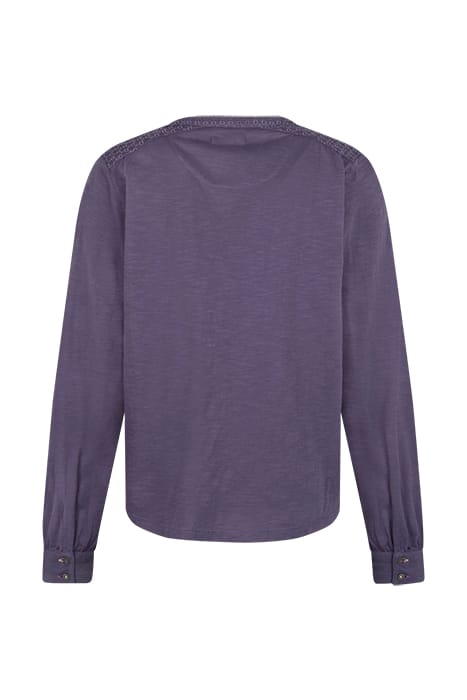 NIGELLA JERSEY SHIRT DARK PURPLE 2