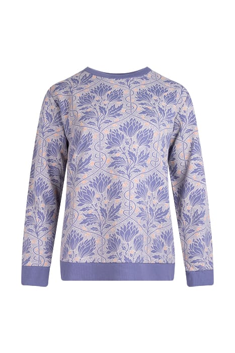 LEA SWEAT PURPLE PRINT 1