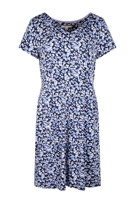 CHILE JERSEY DRESS NAVY MULTI 1