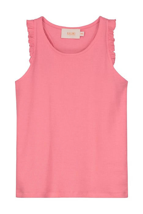 GIRLS LISBON SINGLET STRAWBERRY PINK 1