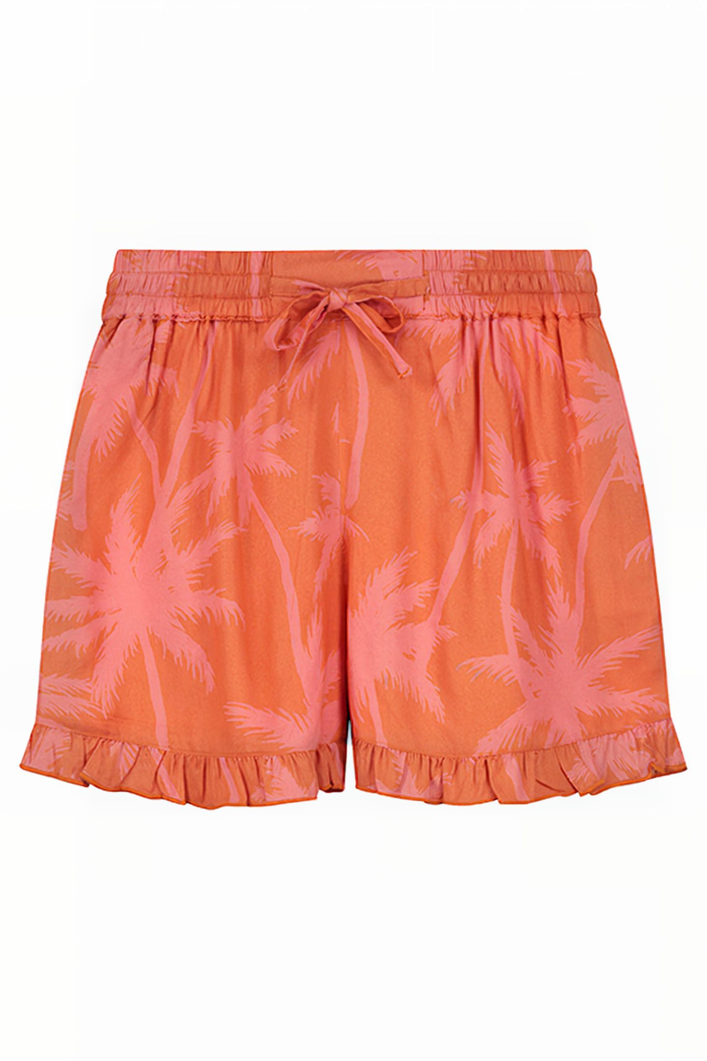 GIRLS COSTA RICA SHORT VACATION PALM SPICE ROUTE BROWN 1