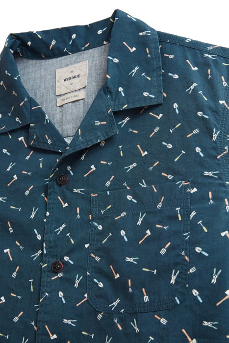 TOOLS PRINT PJ TOP NAVY MULTI 5
