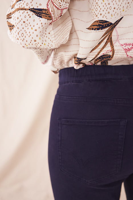 JANEY JEGGING DARK PURPLE 4