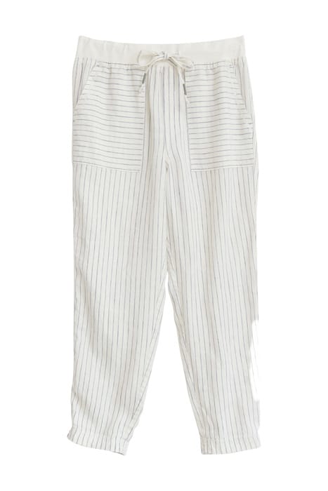 EFFIE LINEN TROUSER IVORY 1