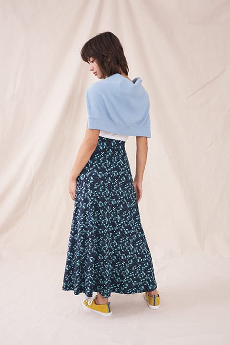 JADA ECO VERO JERSEY SKIRT PLUM 3