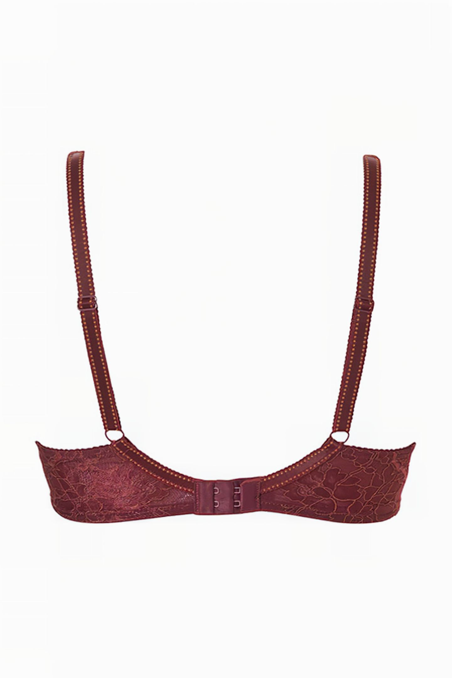 LI BRA T-SHIRT DONNA STRIPE LAC MAHOGANY 2