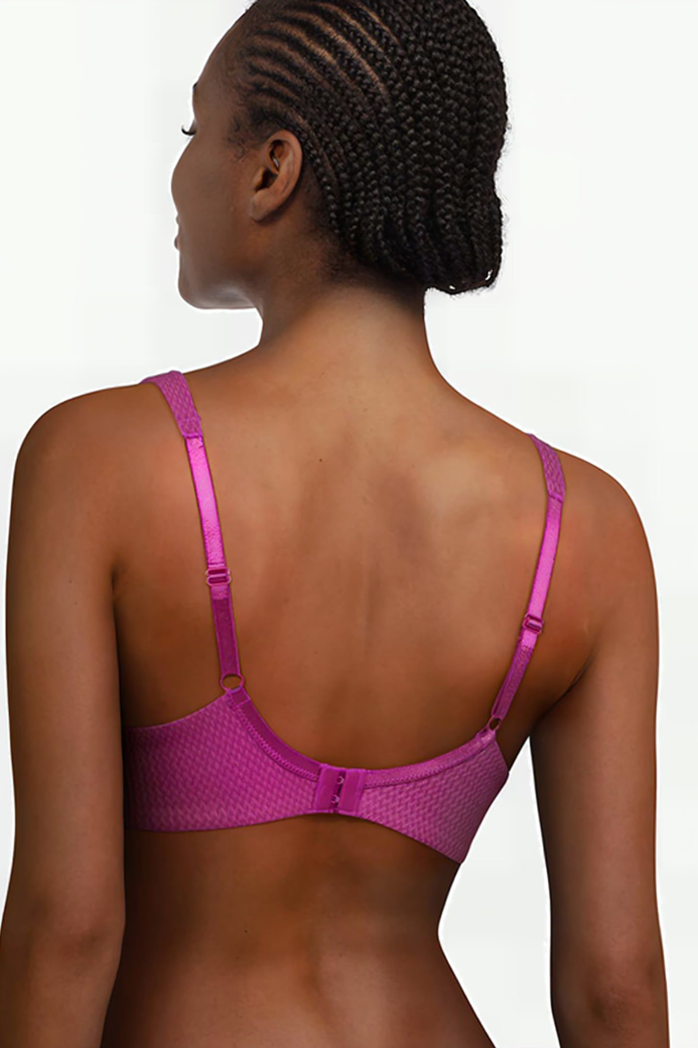 LI BRA T-SHIRT LINDSEY WAVE TYRIAN PINK 3