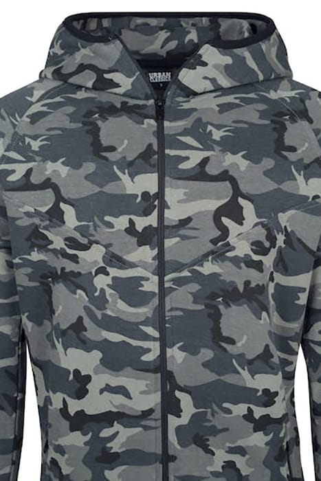 INTERLOCK CAMO ZIP JACKET DARK CAMO 9