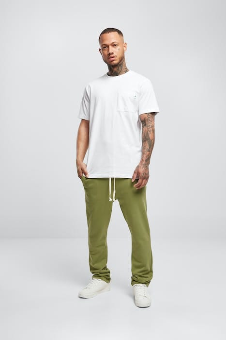 ORGANIC LOW CROTCH SWEATPANTS NEWOLIVE 4