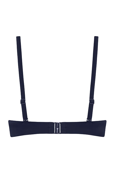 ISHTAR MIDNIGHT BLUE AND SILVER STRAPLESS BIKINI TOP 9