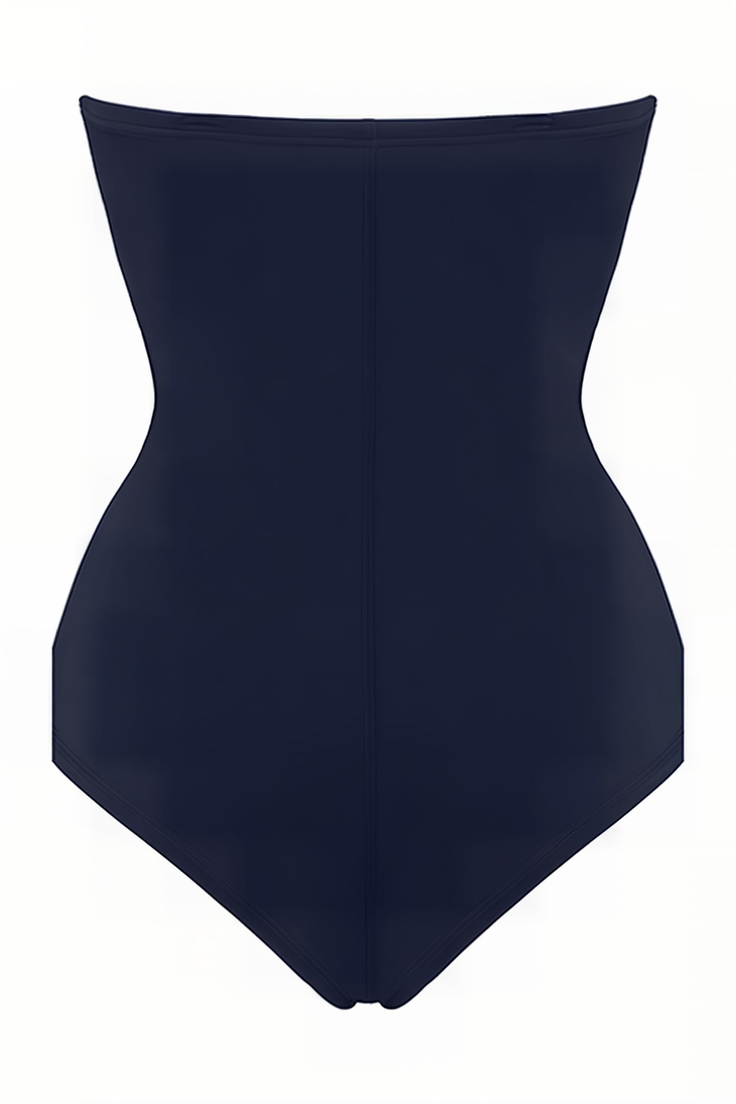 ISHTAR MIDNIGHT BLUE AND SILVER STRAPLESS BATHING SUIT 6