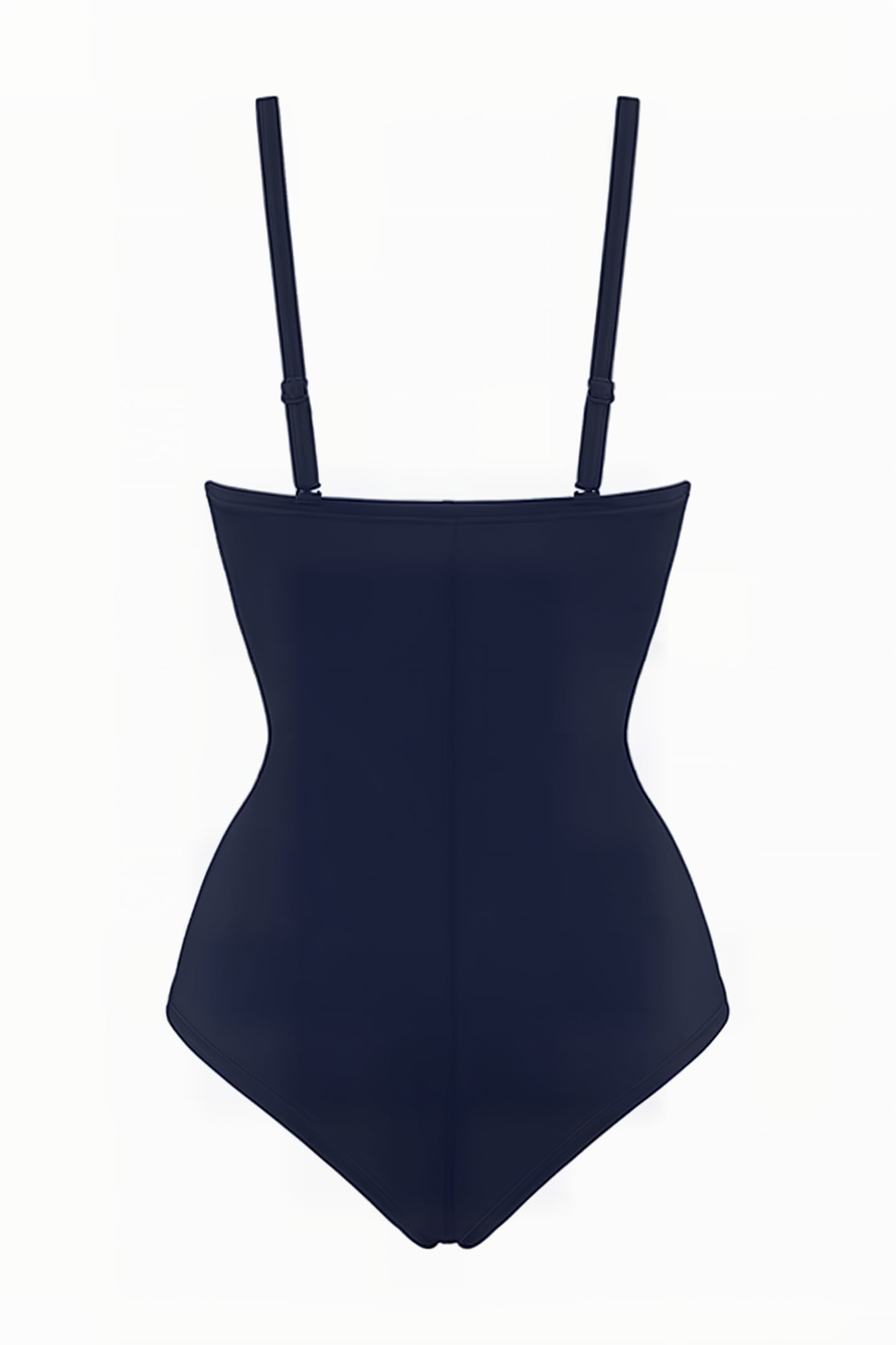 ISHTAR MIDNIGHT BLUE AND SILVER STRAPLESS BATHING SUIT 4