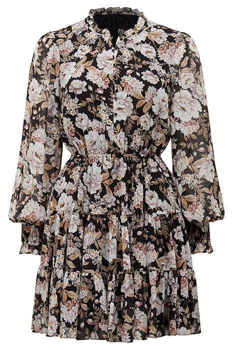 HUNTER TIERED SKATER DRESS BLACKBURN FLORAL 6