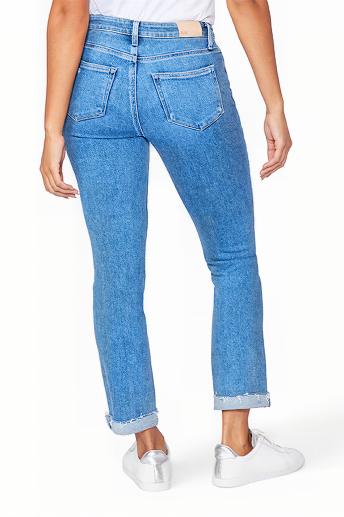 CINDY DBL BTN RAW HEM CUFF NEELAH DISTRESSED 2