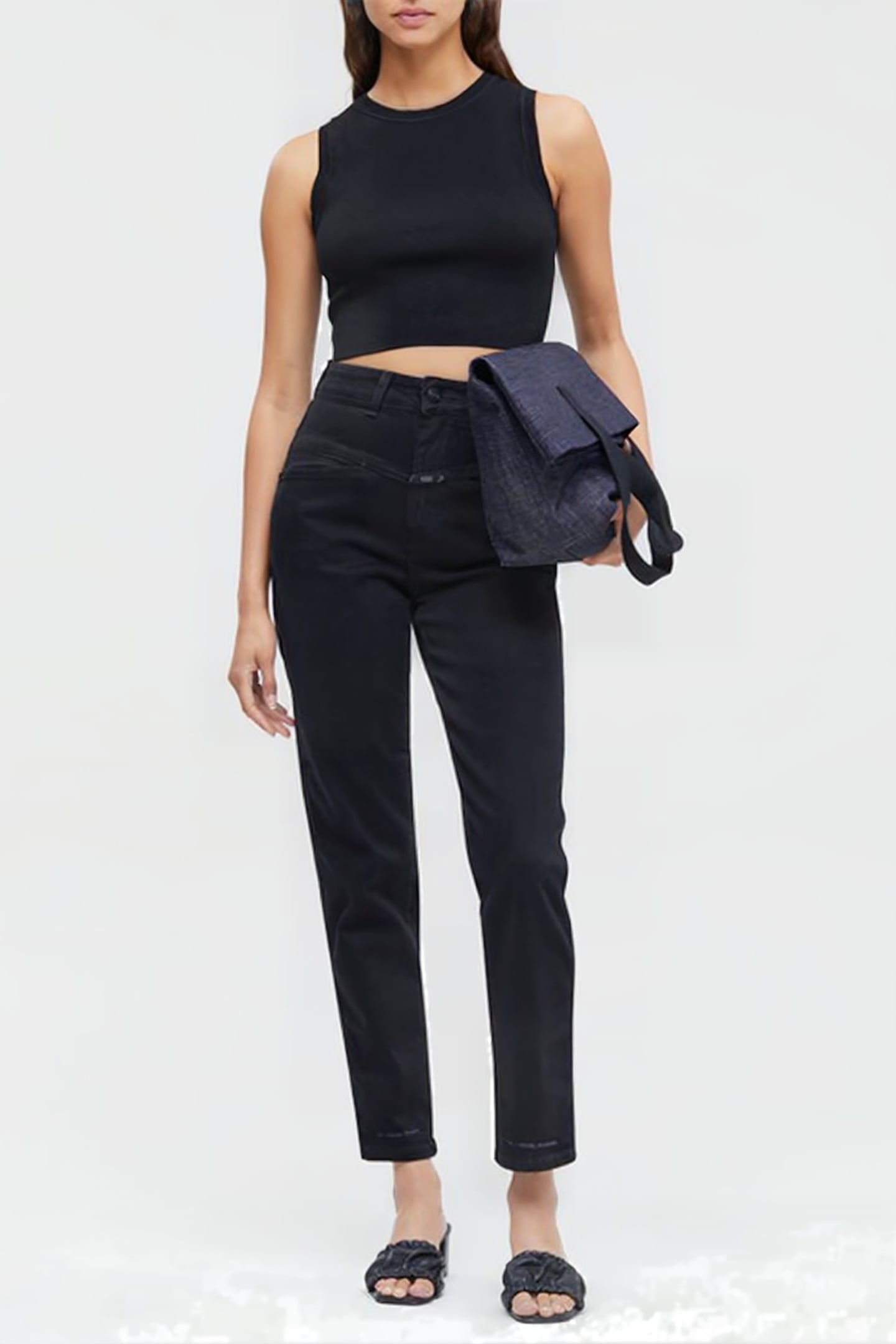 CLOSED PEDAL PUSHER JEANS BLACK 1