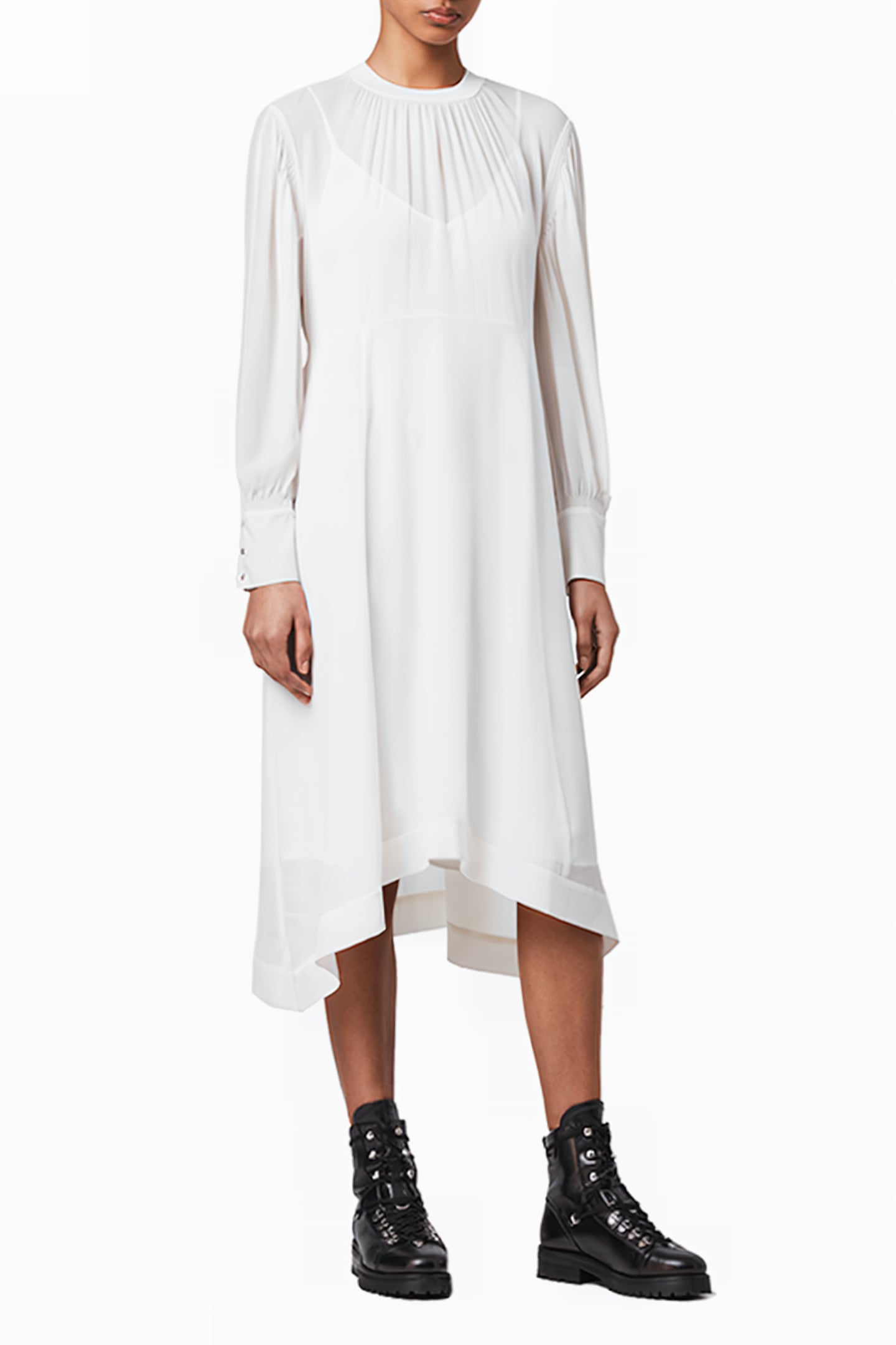 FAYRE DRESS CHALK WHITE 4