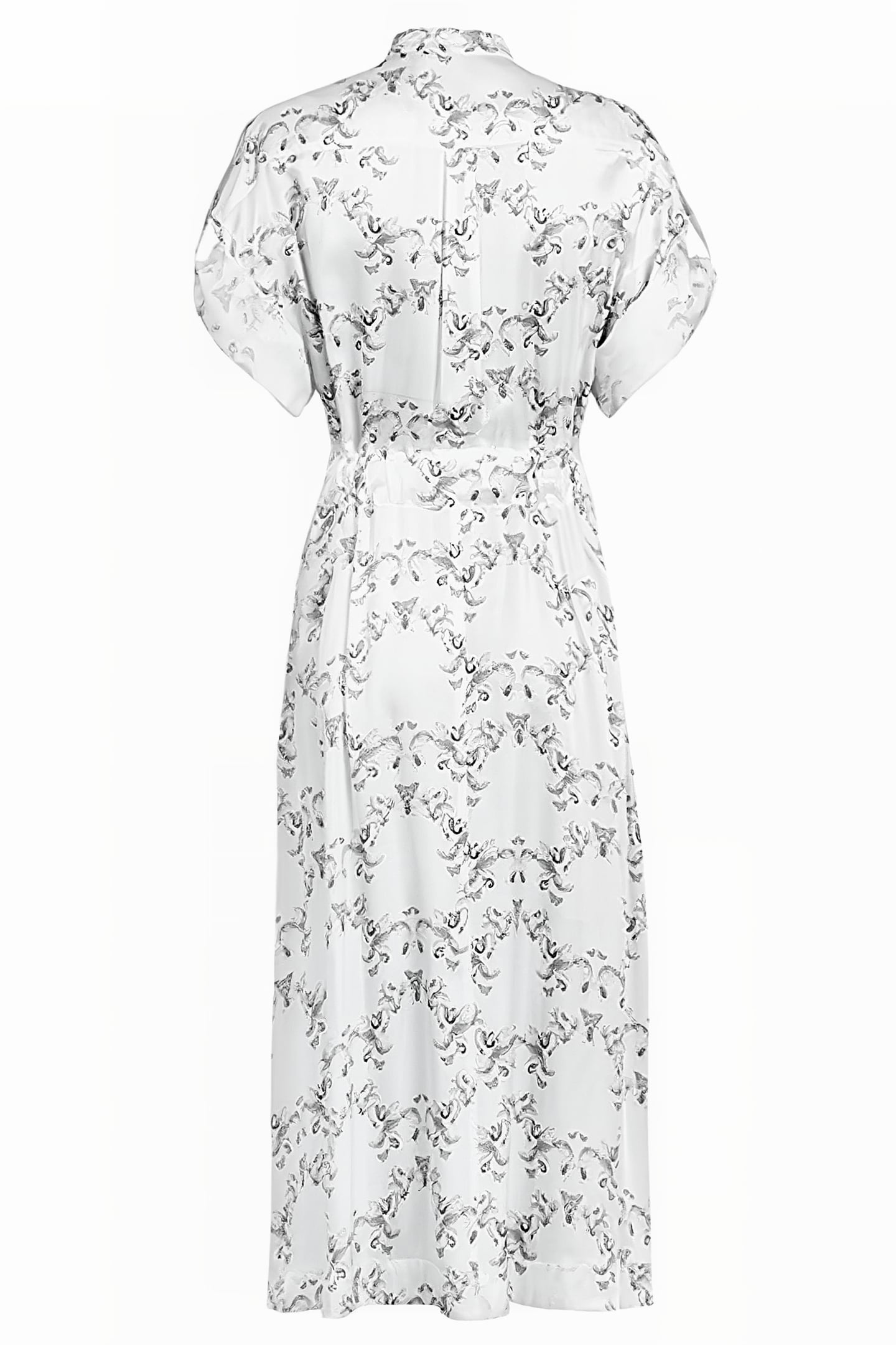 LUCIANA ASSAM DRESS WHITE 4