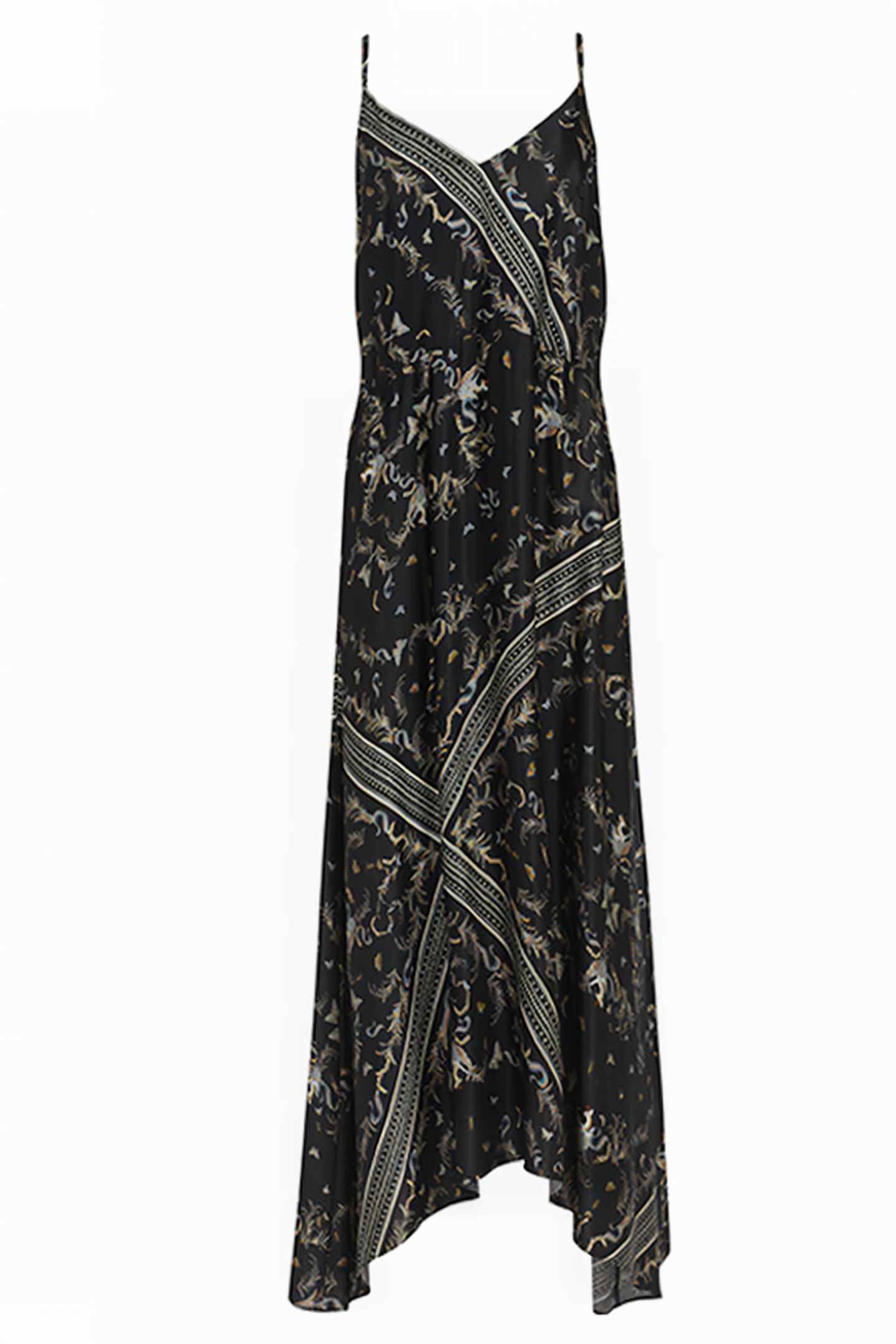 LARISA ASSAM DRESS BLACK 2