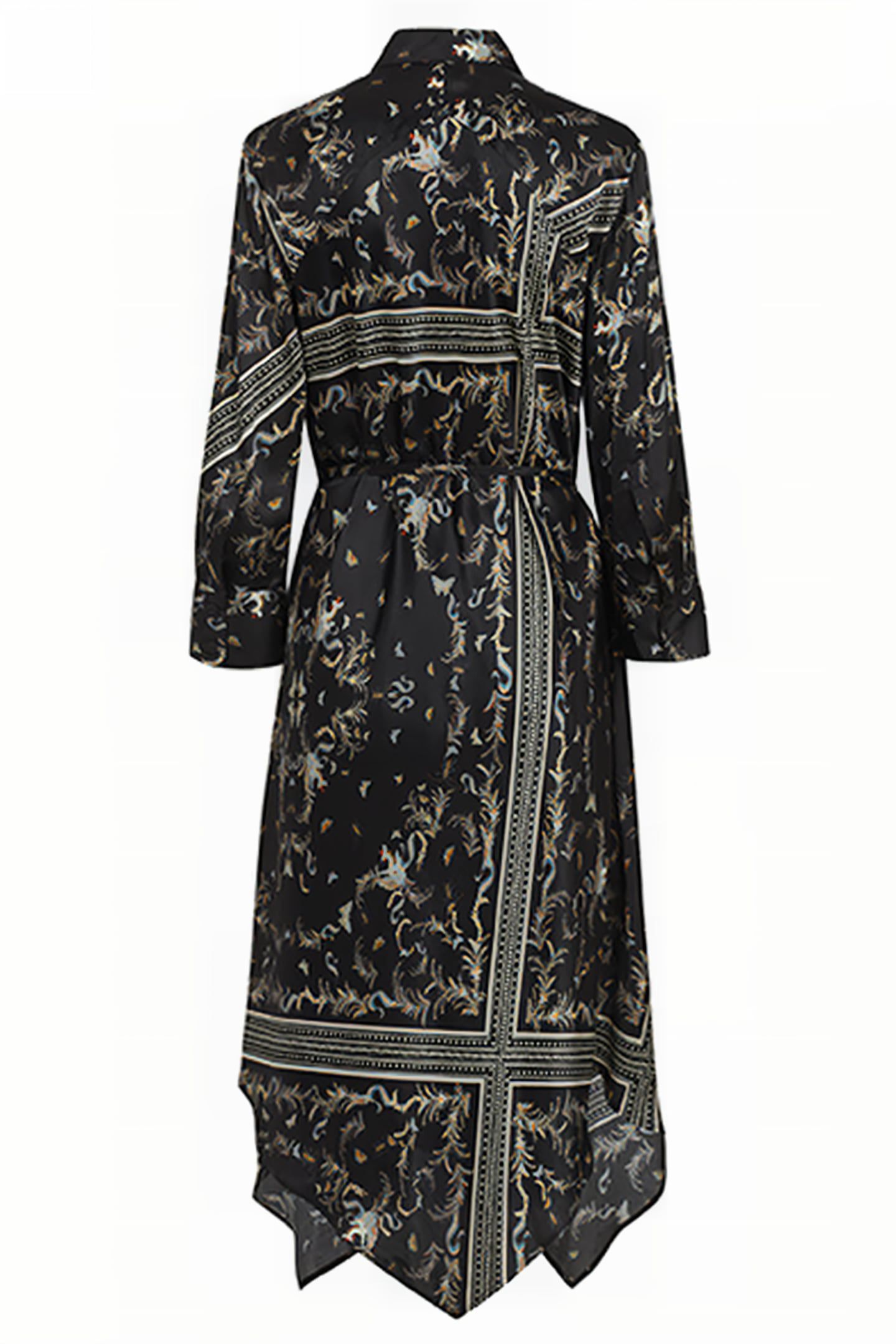 MAIA ASSAM DRESS BLACK 4